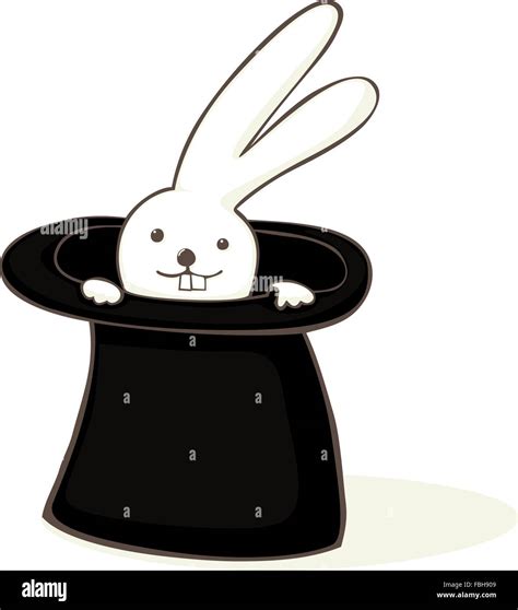 Cute Bunny In A Hat Cartoon Stock Vector Image Art Alamy