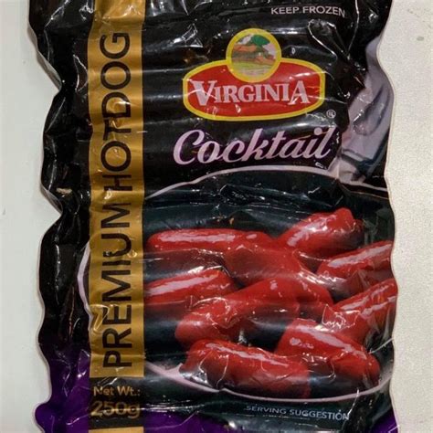 Virginia Ham Sausage 250g Bohol Grocery