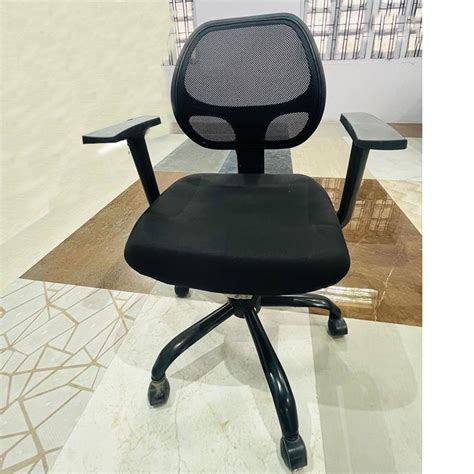 Mid Back Executive Revolving Office Chair Black At Rs In Ulhasnagar