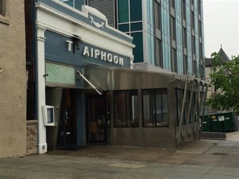 Thaiphoon Sign Damaged Again - PoPville