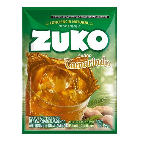 Bebida En Polvo Zuko Sabor Tamarindo 13 G Walmart