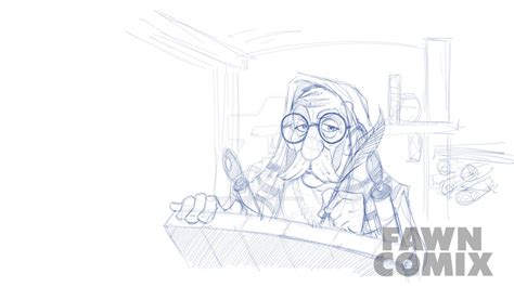 Writer Scribe By Fawncomixart On Deviantart
