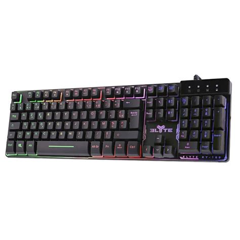 Clavier Gamer Semi M Canique Elyte Ky Anti Ghosting Noir