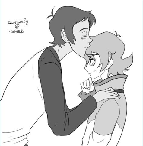 Lance Kisses Pidge On Her Forehead From Voltron Legendary Defender Voltron Legendary Defender