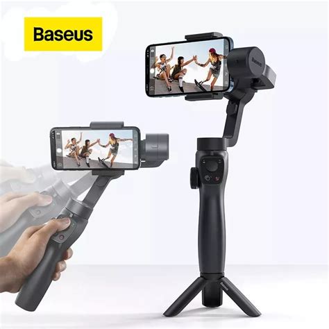 Estabilizador Baseus Gimbal 3 Eixos Shopee Brasil