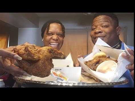 Church S Chicken New Bourbon Black Pepper Smokehouse Chicken Mukbang