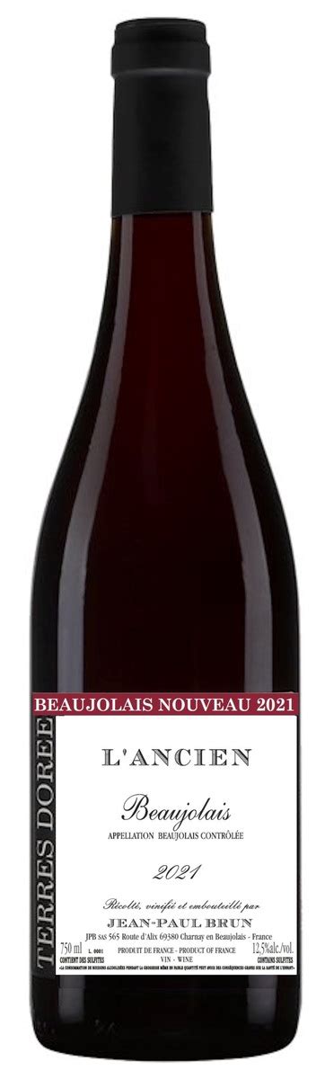 Jean Paul Brun L Ancien Beaujolais Nouveau Vinmonopolet