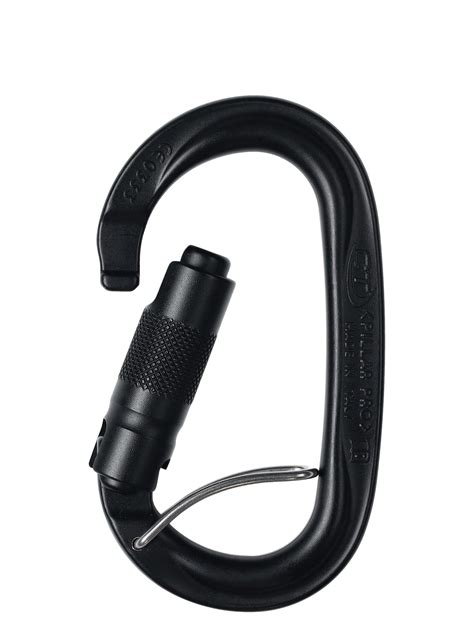 Karabinek Climbing Technology Pillar Pro TGL Black 8a Pl