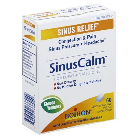 Buy Boiron Sinus Calm Sinus Relief Tablets Online Mercato