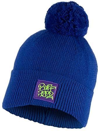 Buff Unisex Youth Deik Czapka Dzianinowa Dla Dzieci Lazure Blue