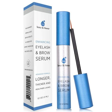 Terez And Honor Advanced Eyelash Serum For Thicker Longer Eyelashes And