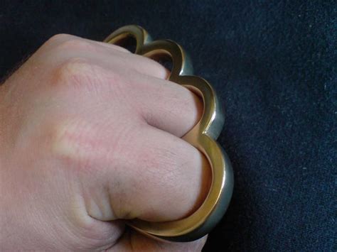 Weaponcollector S Knuckle Duster And Weapon Blog Handmade Solid Brass