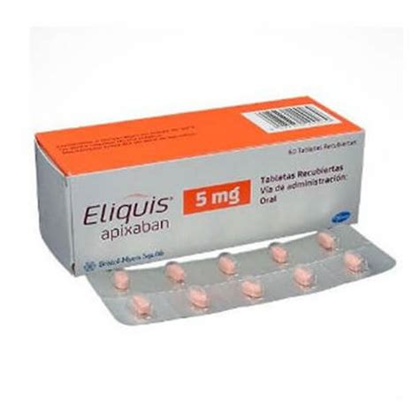 Buy Eliquis 5mg Tablet Apixaban 5mg Online