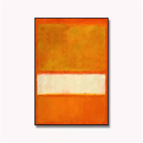 Quadro Mark Rothko Riproduzione Famosa Olio Su Tela Fatta A Mano