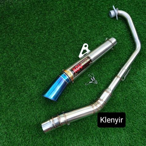 Jual Kou Mahachai Open Pipe Conical Canister Exhaust Raider 150 Carb Fi