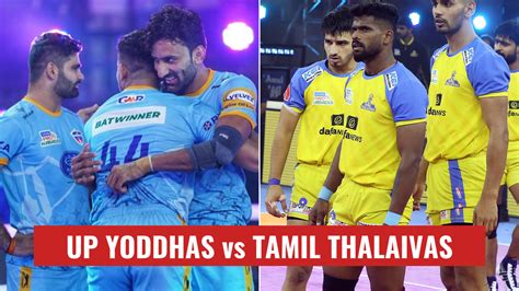 Up Yoddhas 41 24 Tamil Thalaivas Highlights Pro Kabaddi 2022 Defense