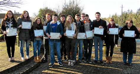 Saint Thuriau Lyc E Kerlebost C Est La Remise Des Dipl Mes Le