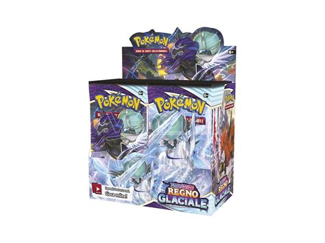 710264 POKEMON REGNO GLACIALE BOX 36 BUSTE CARTE DA GIOCO COLLEZIONE