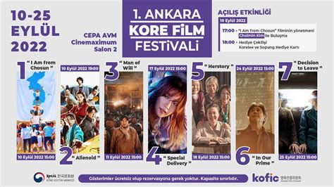 1 Ankara Kore Film Festivali Tanıtım Videosu YouTube