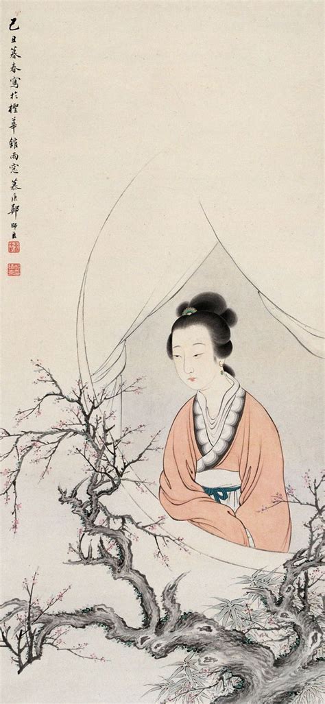 郑慕康国画仕女作品欣赏郑慕康仕女国画新浪新闻