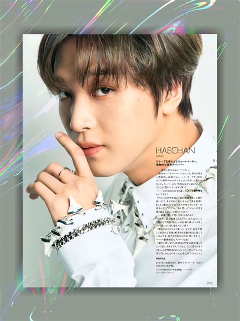 HAECHAN Elle Men 2021 Nct 127 Nct Nct Dream