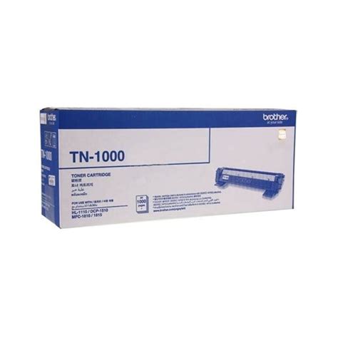 Brother Tn1000 Black Toner Cartridge