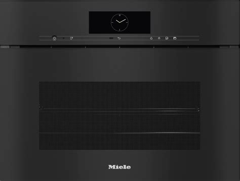 Miele DGC7840 HCX Pro Built In Steam Combi Oven In Obsidian Black KDH