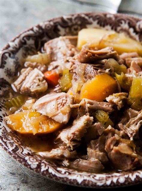 Turkey Stew With Root Vegetables Recipe