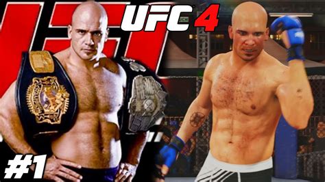 UFC 4 Bas Rutten Light Heavyweight Career Mode 1 YouTube