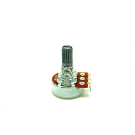 MINI POTENTIOMETER ALPHA TAIWAN B100K 100K 16mm LINEAR SOLDER LUGS