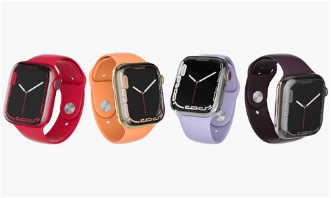 Apple Watch Series 7 All Colors - 3D Model by madMIX