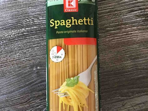 K Classic Spaghetti Kalorien Pasta Fddb