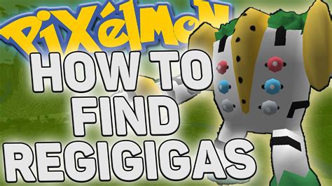 Pixelmon 424 Update How To Get Regigigas Pixelmon Regigigas