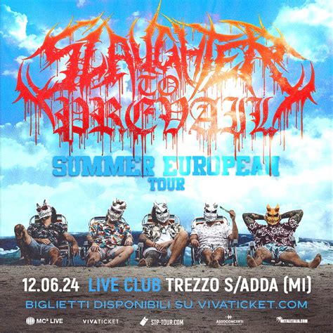 Slaughter To Prevail Una Data Al Live Club Di Trezzo Sulladda Il