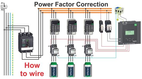 How To Wire Power Factor Correction Panel By Elektricar Youtube