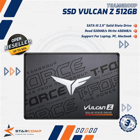 Jual Team T Force Vulcan Z Gb Ssd Sata Iii Solid State Drive