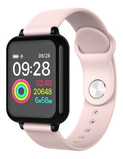 Smartwatch B Rel Gio Intelig Heroband Rosa Feminino Ios R