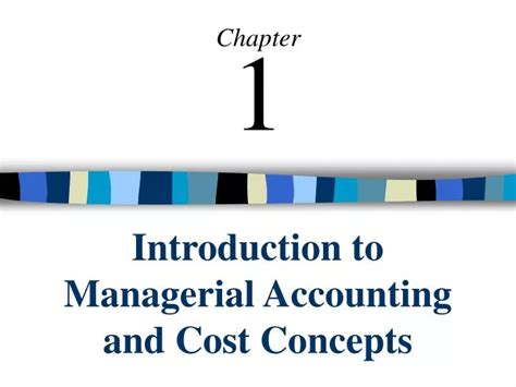 Ppt Introduction To Managerial Accounting And Cost Concepts