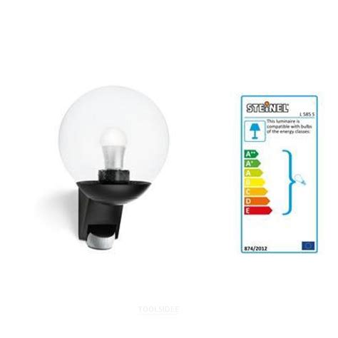 Lampe d extérieur Steinel Sensor L 585 S noir toolsidee fr