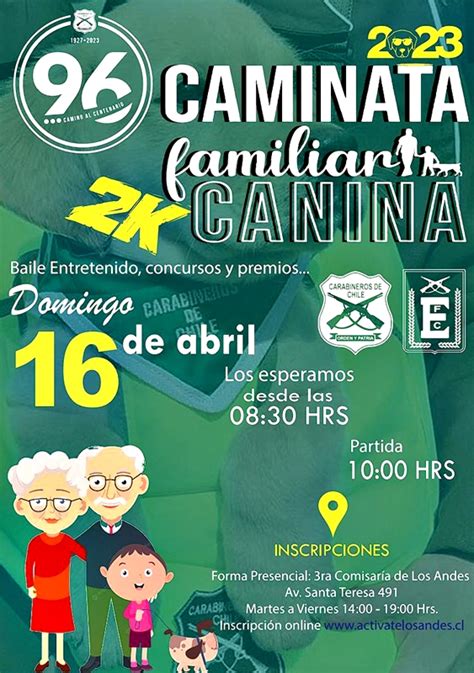 Andes On Line Carabineros Invita A Participar Este Domingo En