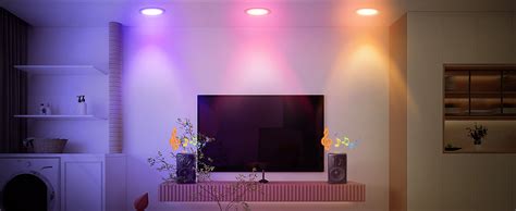 Dusktec Spot Led Encastrable Rgb Connect E Alexa V Smart Spots Led