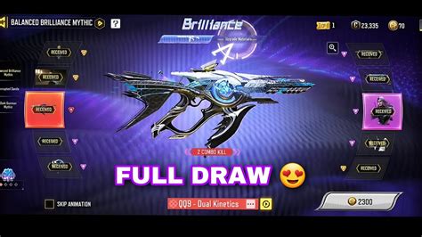 Mythic Qq Dual Kinetics Full Draw Codm Balanced Brilliance Mythic