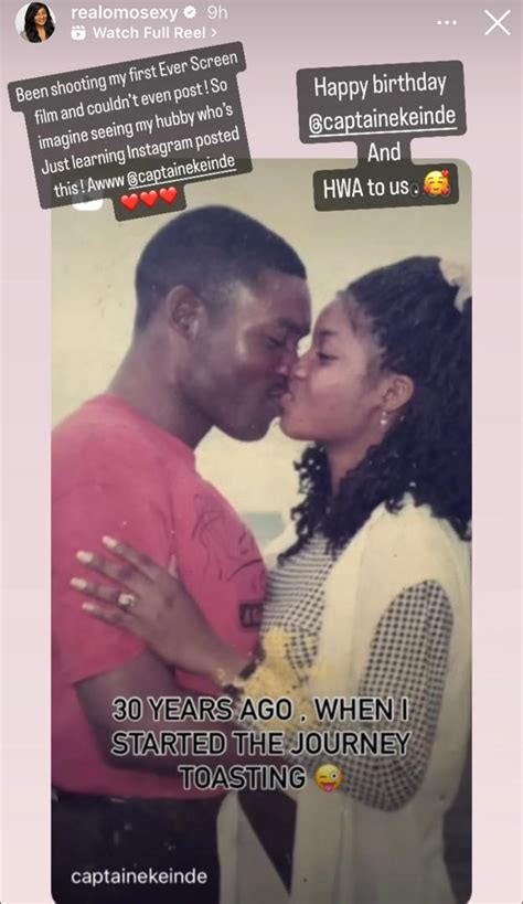 Omotola Jalade Ekeinde Celebrates Her Husbands Birthday And Their 28th