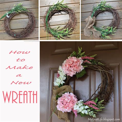 My Gra 8 Life: DIY: Wreath For Your Front Door!