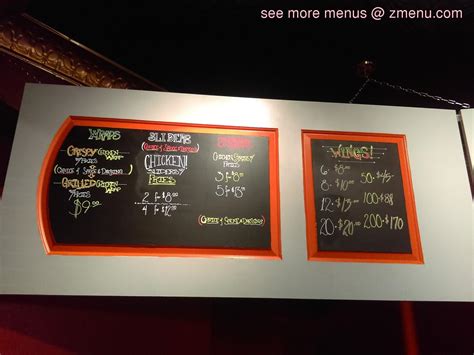 Online Menu Of AJs Hot Wings More Restaurant Milledgeville Georgia Zmenu