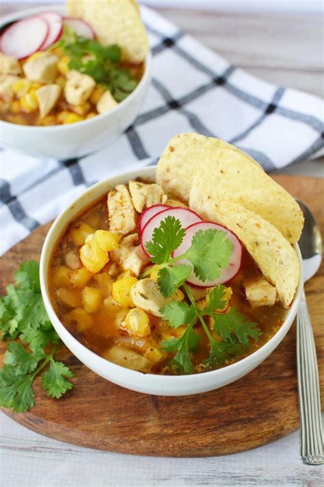 Easy Chicken Pozole Recipe Bubbapie