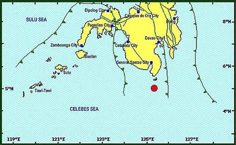 Magnitude 4 4 Quake Hits Davao Occidental Inquirer News