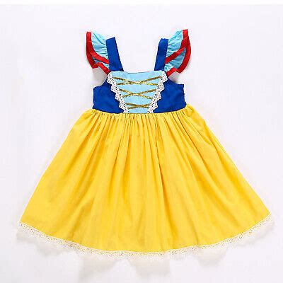 Girls Baby Snow White Princess Costume Fancy Halloween Party Dress ...