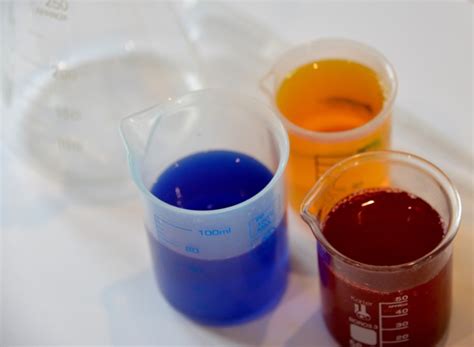 Food Coloring In Water Experiment