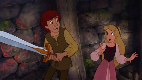 The Black Cauldron Eilonwy And Taran